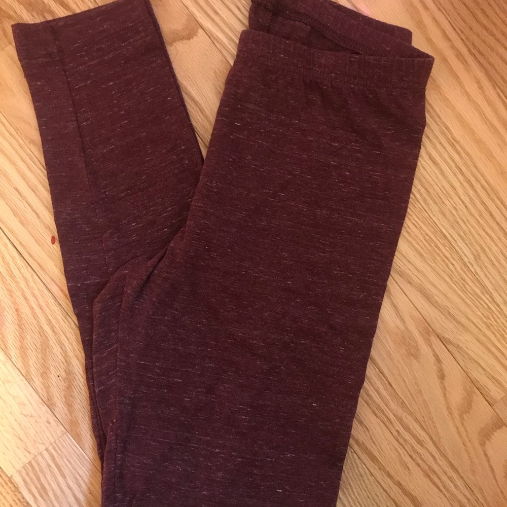 Purple leggings!